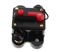 HEMOTON Disjoncteur Manuel Étanche avec Couvercle Protection Surcharge pour Audio Voiture Camping et Bateau Fusible Réinitialisable Dc Circuit Breaker