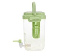 HEMOTON Distributeur D'eau Froide avec Robinet Pratique Cuisine 2l en Plastique Réutilisable Pichet Polyvalent pour Boissons Fraîches et Jus