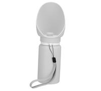 HEMOTON Distributeur Eau Portable pour Chien Souple avec Bouton Poussoir Étanche Bol de Voyage Pratique pour Promenade Randonnée et Camping