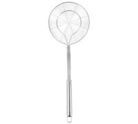 HEMOTON Écumoire Araignée en Acier Inoxydable Profonde Paniers de Restaurant Nouilles Fendues de Chips de Soupe Porte-Frites Fine Diamètre de La Poignée Écumoire Friteuse Écumoire De Friteuse 14cm