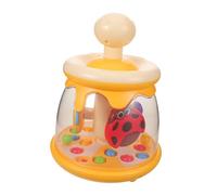 HEMOTON Éducatif pour Garçon Fille à Thème Insectes Balle Sautante Sensorielle pour Développement Moteur Interaction Parent Garçon Fille Apprentissage Ludique et Coordination