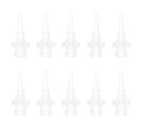 HEMOTON Embouts jetables pour lave-oreilles 10 pièces en PVC, tubes de nettoyage auriculaire adaptés à toute la famille, garantissant un nettoyage efficace
