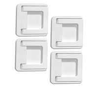 HEMOTON Ensemble De 4 Serrures De Sécurité Pour Porte Coulissante En Verre Pour Enfant Pour Porte Dentrée Fenêtre Et Moustiquaire
