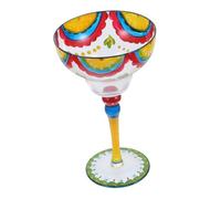 HEMOTON Ensemble De 6 Verres À Vin Peints À La Main Uniques En Forme De Margarita Pour Cocktail