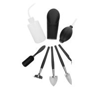 HEMOTON Ensemble d'Outils de Jardinage 8 Pièces pour Fleurs Miniatures Outils d'Extérieur Ergonomiques pour Transplantation et Entretien de Plantes