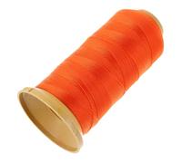 HEMOTON Fil Polyester pour Enroulement de Anche Alto Orange Fil Solide pour Cordon de Collier et Perles Cordelette Tressée pour Bricolage et Accessoires Instrument à Vent