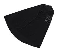 HEMOTON Foulard Noir pour Femme Élégant à Voile Modeste Musulman Chic Accessoire Polyvalent pour Occasions Formelles