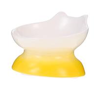 HEMOTON Gamelles pour Chiens Bol Surélevé pour Chat Distributeur Eau Et Nourriture avec Base Inclinée Facile à Nettoyer