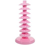 HEMOTON Gâteau Pop Stand 8 Niveaux Sucette Arbre Support Présentoir en Ventouse Gâteau Pop Séchage Stand pour Les Fêtes d'anniversaire De Mariage