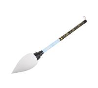 HEMOTON Grand Pinceau De Calligraphie En Poils De Chèvre Accessoire De Scène Pour Danse Étudiante Pinceau De Performance Artistique Traditionnel 50 Pouces