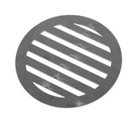 HEMOTON Grille De Feu En Tôle De Fer Pour Gril Rond Plaque Chauffante Ronde Pour Gril Plaque À Charbon Bois En Fer Grille Cheminée Charbon Bois