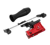 HEMOTON Guide D'affûtage pour Chaîne de Tronçonneuse Outil Portable Compact en Métal Pièce D'affûteuse Compatible avec Différents Types de Chaînes Kit D'affûtage Professionnel pour Entretien Jardin