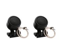 HEMOTON Haut-parleurs Tweeters de Voiture 380w 37mm avec Supports Noirs | Réponse 5 Khz à 20 Khz, Impédance 4 Ohms, Sensibilité 89 Mw, Installation Simple