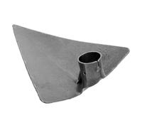 HEMOTON Houe De Jardin Multifonction Acier Inoxydable Gris Argenté Outil Léger Et Ergonomique pour Désherbage Biner Creuser Et Ameublir Le Sol Accessoire Pratique pour Plantation Et Entret