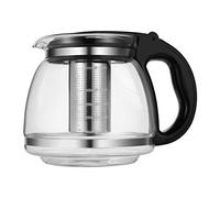 HEMOTON Infusion de théières en verre 2000 Ml Borosilicate Infusion de théière transparente et infusion de théière en vrac