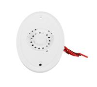 HEMOTON Interrupteur de Thermostat de Chauffage Mécanique 1000 W | Blanc, Plastique, Réglage Simple, Protection Surchauffe, pour Foyer et Poêle à Bois