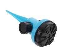 HEMOTON Irrigation Watering Nozzle Plastic Spike Sprinkler Rotatif Réglable pour Jardin Pelouse Arrosage