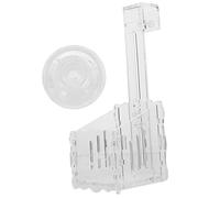 HEMOTON Jardinière pour Aquarium Support pour Plantes Aquatiques Design Transparent Facile à Installer avec Crochet Et Ventouse