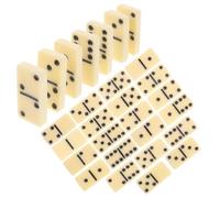 HEMOTON Jeu de Dominos Classique pour Adultes et Familles Matériel et Sûr Jeu de Société Éducatif pour Réunions et Fêtes Développement des Compétences Calcul