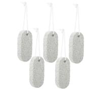 HEMOTON Jouet à Mâcher pour Lapin Et Hamster Pierre Volcanique 5 Pièces 9.1x4.4x1.6 Cm Bloc De Lave Riche en Calcium pour Soins Dentaires Et Bien-