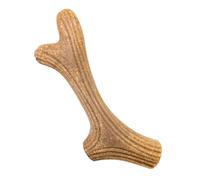 HEMOTON Jouets Ào Mâcher Petit Chien Interactif Mâcheur Mastication Chiots De Dentition Percer Premières Dents comme Jouets pour Chiens Ramure Mordre en Bois