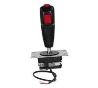 HEMOTON Joystick de Jeu avec Micro-interrupteur et Retour de Vibration Manette de Remplacement pour Jeux de Vol Contrôle Précis et Immersion Améliorée