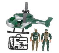 HEMOTON Kit de Figurines Soldats Mini-Soldats en Plastique, 1 Set, Aspect Réaliste, sans Bavures, Jeu Militaire pour Garçon et Filles et Interaction Parent-Garçon et Filles