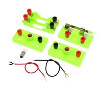 HEMOTON Kit Expérimentation Physique Électrique pour Garçon Fille Ensemble Éducatif de Circuits Électriques Série et Matériel Scientifique Stem Compact et Portable pour Apprentissage