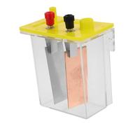 HEMOTON Kit Scientifique Batterie Fruits pour Expérience Physique Éducative Expérimental avec Boîte Batterie Saline Métaux Apprentissage Pratique Énergie Alternative pour Élèves