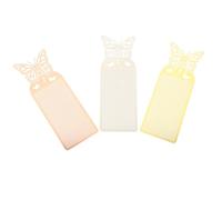 HEMOTON Kits de 3 Marque-pages en Alliage à Broder Soi-même Diy, Marque-pages Métalliques Délicats pour Lecteurs et Étudiants, Accessoire Pratique pour Marquer Vos Pages