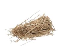 HEMOTON Litière en Paille Sèche pour Lapins et Poules, 1 Kg | Paille de Blé Naturelle, Légère et Facile à Étaler, pour Poulailler et Abri Extérieur