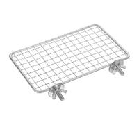 HEMOTON l'oiseau représente Les perroquets Cage à Oiseaux Cage Perroquet Stimulant Perroquet Luxe Perroquet Stand d'oiseau Accessoires de Cage d'écureuil Acier Inoxydable Silver