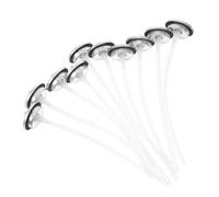 HEMOTON Lot de 10 Adaptateurs Valve pour Aérosol Plastique Robuste Usage Jardinage Entretien Pulvérisateur Buse Peinture Multifonctionnelle Compatible Diffuseurs Atomiseurs