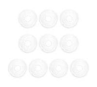 HEMOTON Lot de 10 Protections De Pignon De Vélo Cache-Roue en Plastique Transparent Protection De Chaîne Et De Rayons