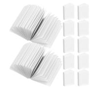 HEMOTON Lot de 100 Livres Miniatures Vierges Échelle 1:12 Mini Livres Décoration De Modèle pour Maison De Poupée Accessoires pour Garçons Et Filles Fournitures De Divertissement