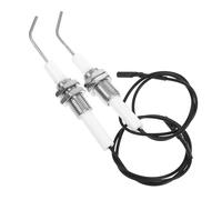 HEMOTON Lot De 2 Aiguilles D'allumage en Céramique M10x1 pour Barbecue Et Cuisinière à Gaz, Allumeurs Électriques Portables pour Extérieur, Compatibles Chauffage Et Fournaise