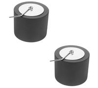 HEMOTON Lot De 2 Braseros Portables Foyers D'Extérieur Réchauds De Camping Foyers Multi-Usages Foyers D'Extérieur Réchauds De Camping