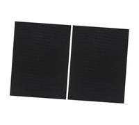 HEMOTON Lot De 2 Coussinets Anti-Chocs pour Aquarium Décorations pour Aquarium Média Filtrant pour Étang Tapis pour Aquarium Support en Caoutchouc Flexible Tapis Filtrant en Mousse
