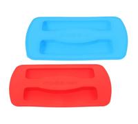 HEMOTON Lot de 2 Couvercles de Protection en Silicone Universels pour Grille, Facile à Retirer, Accessoires Indispensables Cuisine Propre Poussière