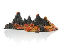 HEMOTON Lot de 2 Maquettes de Volcans en Plastique Compactes Décors Volcan Simulé Réaliste pour Garçon et Filles Ornement Bac à Sable Éducatif Artificiel Léger 138g Scientifique
