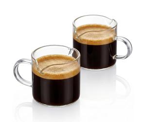 HEMOTON Lot de 2 pots à lait de 40 ml - En verre - Pour saucières - Mini bols à sauce - Pour café rucher