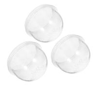 HEMOTON Lot de 3 Bouchons Externes pour Tunnel à Hamster en Plastique Robuste, Accessoires pour Cage de Petits Animaux, Connecteurs D'interface Externe Colorés pour Couleur Aléatoire