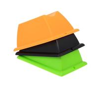HEMOTON Lot De 3 Coussinets De Roue pour Vélo d'exercice D'Intérieur Stabilisateur De Stationnement Support De Roue Bloc De Support De Vélo Blocs De Rehausse De
