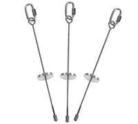 HEMOTON Lot De 3 Fourchettes À Fruits pour Oiseaux Support pour Brochettes De Fruits Brochettes pour Perroquets Accessoires pour Cage À Oiseaux Fourchette À Fruits Jouets pour