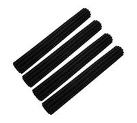 HEMOTON Lot de 4 Bâtonnets de Moxa sans Fumée Carbonisés 3×24 Cm Noirs, Bâtonnets de Moxibustion Thérapeutiques à Base de Plantes pour Relaxation Musculaire, Spa à Domicile et