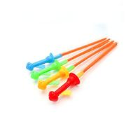 HEMOTON Lot De 4 Bâtons À Bulles Géants pour Enfants pour Fêtes Jouets Dextérieur sans Liquide À Bulles Couleur Aléatoire