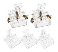 Hemoton Lot de 5 Clips pour Cage d'abeille Reine des Abeilles