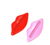 HEMOTON Lot de 5 Presse-tubes de Dentifrice en Abs Réutilisables Forme Lèvres, Accessoires de Salle de Bain Pratiques pour Maison, Évitent le Gaspillage Couleur Couleur Aléatoire