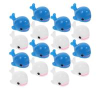 HEMOTON Lot de 50 Miniatures Résine Figurines Dauphins Blanches pour Décoration Aquarium Finition Robuste et Accessoires Paysagers pour Maison et Jardin