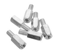 HEMOTON Lot de 6 Boulons d'Extension en Acier Zingué pour Roues Stabilisatrices de Vélo, Rallonges d'Axe pour Support Latéral, Fixation Robuste pour Roues d'Entraînement, pour Vélos